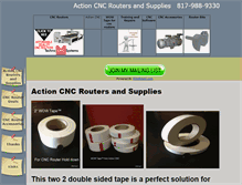 Tablet Screenshot of actioncnc.com